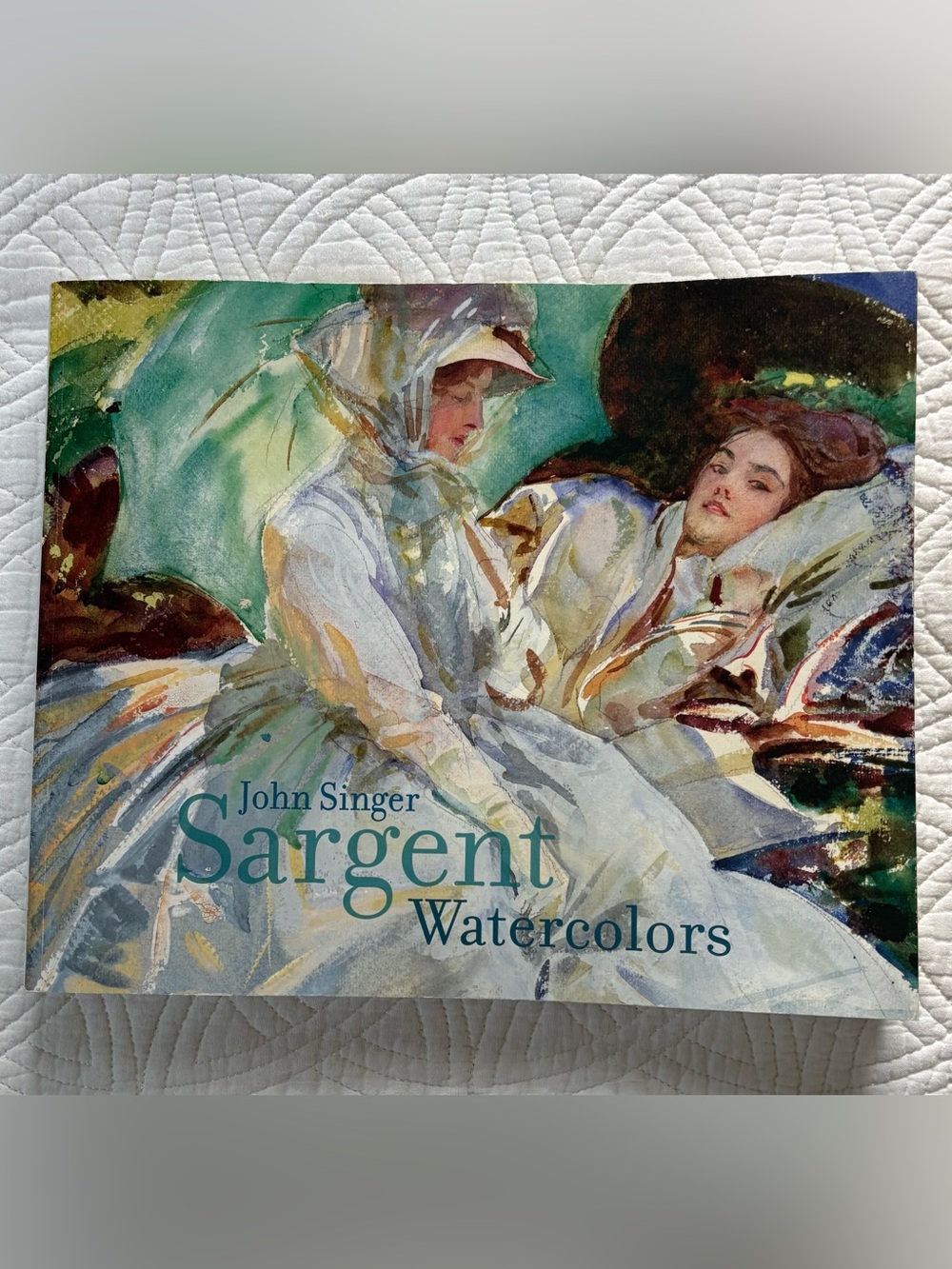 John Singer Sargent Watercolors Paper Back